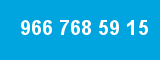 966 768 59 15 966 768 59 15